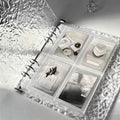 Water Ripple Acrylic Photocard Binder | A5 Loose-Leaf Album for Kpop & Blind Box Cards